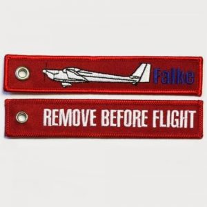 "Remove Before Flight" Schlüsselanhänger | Falke