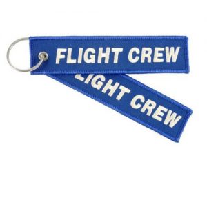 "Flight Crew" Schlüsselanhänger | blau